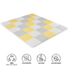 KINDERKRAFT Podložka penová puzzle Luno 150 x 180 cm Yellow, 30 ks KKMLUNOYEL0000 KINDERKRAFT Podložka penová puzzle Luno 150 x 180 cm Yellow, 30 ks KKMLUNOYEL0000