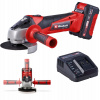 Akumulátorová uhlová brúska Einhell TC-AG 18/115 Li 18V + akumulátor + nabíjačka Akumulátorová uhlová brúska Einhell TC-AG 18/115 Li 18V + akumulátor + nabíjačka