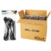 Blow 98-564# Sieťový predlžovací kábel pr-470p 4-zásuvkový s uzemnením 3m čierny 3x1,5mm balenie Blow 98-564# Sieťový predlžovací kábel pr-470p 4-zásuvkový s uzemnením 3m čierny 3x1,5mm balenie