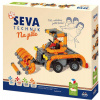 SEVA TECHNIK Na pile plastová STAVEBNICE 412 dílků v krabici SEVA TECHNIK Na pile plastová STAVEBNICE 412 dílků v krabici