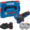 Bosch Akumulátorová uhlová brúska GWS 12V-76, L-Boxx, 2x aku 3 Ah 06019F200B Bosch Akumulátorová uhlová brúska GWS 12V-76, L-Boxx, 2x aku 3 Ah 06019F200B