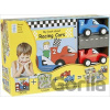 My Little Book about Racing Cars (Book, Wooden Toy & 16-piece Puzzle) - neuveden My Little Book about Racing Cars (Book, Wooden Toy & 16-piece Puzzle) - neuveden
