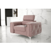Nábytek PEGAS s.r.o. Křeslo ORION 110 cm - růžová Nábytek PEGAS s.r.o. Křeslo ORION 110 cm - růžová