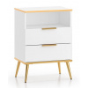 Nočný stolík biely VITEBRO 08 Nočný stolík biely VITEBRO 08