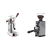 La Pavoni Esperto Abile + Eureka Mignon Libra 65 All Purpose, CR grey La Pavoni Esperto Abile + Eureka Mignon Libra 65 All Purpose, CR grey