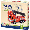 SEVA DOPRAVA Hasiči plastová STAVEBNICE 545 dílků v krabici SEVA DOPRAVA Hasiči plastová STAVEBNICE 545 dílků v krabici