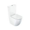 Ravak Optima kompaktné wc s voľne opadajúcou doskou biela X01870 Ravak Optima kompaktné wc s voľne opadajúcou doskou biela X01870