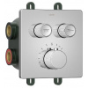 Sapho Smart Select - Termostatická sprchová batéria pod omietku, na 2 spotrebiče, s telesom, chróm RP042 Sapho Smart Select - Termostatická sprchová batéria pod omietku, na 2 spotrebiče, s telesom, chróm RP042