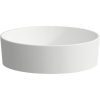 LAUFEN Kartell okrúhla umývadlová misa bez otvoru, bez prepadu, priemer 420 mm, matná biela, H8123317571121 LAUFEN Kartell okrúhla umývadlová misa bez otvoru, bez prepadu, priemer 420 mm, matná biela, H8123317571121