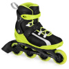 Spokey MrsFIT Dámske fitness kolieskové korčule, čierno-žlté, ABEC7 Carbon, veľ. 36-41