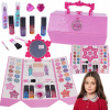 Kufrík Kozmetické nechty Make Up Sada pre dievčatá Veľká Kufrík Kozmetické nechty Make Up Sada pre dievčatá Veľká