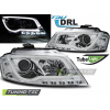 PREDNÉ SVETLÁ TUBE LIGHT DRL CHROM pre AUDI A3 8P 08-12 PREDNÉ SVETLÁ TUBE LIGHT DRL CHROM pre AUDI A3 8P 08-12