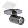 Zápustné - podhľadové svietidlo AZZARDO Lina black LED AZ2708 Zápustné - podhľadové svietidlo AZZARDO Lina black LED AZ2708