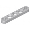 11478 Light Bluish Gray Technic, Liftarm Thin 1 x 5 - Axle Holes (Světle modrošedé zvedací rameno Technic tenké 1 x 5 - otvory pro nápravu) 11478 Light Bluish Gray Technic, Liftarm Thin 1 x 5 - Axle Holes (Světle modrošedé zvedací rameno Technic tenké 1 x 5 - otvory pro nápravu)