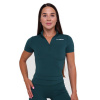 GymBeam Dámske tričko Cropped Ignite Dark Green - L GymBeam Dámske tričko Cropped Ignite Dark Green - L