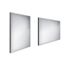 Nimco Zrcadlo bez vypínače 60x80 cm černá ZPC 13002-90 Nimco Zrcadlo bez vypínače 60x80 cm černá ZPC 13002-90