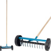 STREND PRO Garden Hrable na trávnik Strend Pro R152W, 11 zubé, prevzdušňovacie na burinu, s kolieskami, s násadou 2110339 STREND PRO Garden Hrable na trávnik Strend Pro R152W, 11 zubé, prevzdušňovacie na burinu, s kolieskami, s násadou 2110339