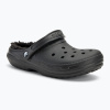 Šľapky Crocs Classic Lined Clog black/black Šľapky Crocs Classic Lined Clog black/black