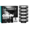 Gillette Mach 3 náhradné nadstavce -5ks - Charcoal Gillette Mach 3 náhradné nadstavce -5ks - Charcoal