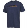 Savage Gear Tričko Signature Logo T Shirt Blue Melange - M