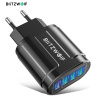BlitzWolf® BK-385 - 4 porty USB-A, 48W nástenná rýchlonabíjačka - pre rýchle nabíjanie telefónov Android a Apple BlitzWolf® BK-385 - 4 porty USB-A, 48W nástenná rýchlonabíjačka - pre rýchle nabíjanie telefónov Android a Apple