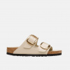 Birkenstock Bielo-zlaté regular šľapky Birkenstock Arizona Big Buckle Natural Leather Patent Birkenstock Bielo-zlaté regular šľapky Birkenstock Arizona Big Buckle Natural Leather Patent
