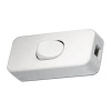 Vypínač medzišňúrový 250V/2A biely HADEX Vypínač medzišňúrový 250V/2A biely HADEX