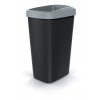 Odpadkový kôš COMPACTA Q DROP - objem: 45 l, farba: svetlo šedá Odpadkový kôš COMPACTA Q DROP - objem: 45 l, farba: svetlo šedá