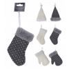 dekorácia závesná mix RUKAVICE/PUNČOCHA/ČIAPKY 15cm BÍ ŠE dekorácia závesná mix RUKAVICE/PUNČOCHA/ČIAPKY 15cm BÍ ŠE