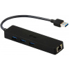 i-tec USB 3.0 SLIM HUB 3 Port With Gigabit LAN U3GL3SLIM i-tec USB 3.0 SLIM HUB 3 Port With Gigabit LAN U3GL3SLIM