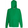 F.O.L. | Lightweight Hooded Sweat, Pánska raglánová mikina s kapucňou, zelená Kelly, L F.O.L. | Lightweight Hooded Sweat, Pánska raglánová mikina s kapucňou, zelená Kelly, L