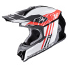 Moto SCORPION VX-16 EVO AIR LIGNES čierno/červená S Moto SCORPION VX-16 EVO AIR LIGNES čierno/červená S
