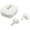 Wireless Earphone Guess Tws Script Metal Logo Gue005415 White Wireless Earphone Guess Tws Script Metal Logo Gue005415 White