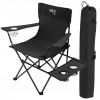 Turistická stolička bez operadla Nils Camp 15-03-301 čierna Turistická stolička bez operadla Nils Camp 15-03-301 čierna