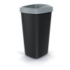 Odpadkový kôš COMPACTA Q DROP - objem: 25 l, farba: svetlo šedá Odpadkový kôš COMPACTA Q DROP - objem: 25 l, farba: svetlo šedá