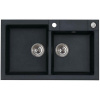 Alveus Granitový drez ROCK 90 Farba: Čierna Alveus Granitový drez ROCK 90 Farba: Čierna
