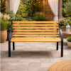 Záhradná lavička BestBerg BBGF-269 / 122 × 60 × 80 cm / drevo Záhradná lavička BestBerg BBGF-269 / 122 × 60 × 80 cm / drevo