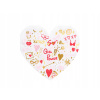 Servítky PartyDeco Srdce viacfarebné 20 kusov Servítky PartyDeco Srdce viacfarebné 20 kusov
