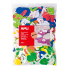APLI penovka tvarová – abeceda, Jumbo pack, 500 ks, samolepiaca, mix farieb APLI penovka tvarová – abeceda, Jumbo pack, 500 ks, samolepiaca, mix farieb