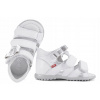EMEL E2090A DIEVČENSKÉ SANDÁLE TOPÁNKY NA PRVÉ KROKY 23 Biela EMEL E2090A DIEVČENSKÉ SANDÁLE TOPÁNKY NA PRVÉ KROKY 23 Biela