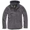 Brandit fleece Pull Over Windbreaker charcoal Brandit fleece Pull Over Windbreaker charcoal
