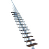 Minka STAIRS Modulové schodisko Comfort Top orech/biela, 312 cm Minka STAIRS Modulové schodisko Comfort Top orech/biela, 312 cm