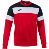 Joma Pánska mikina CREW IV SWEATSHIRT RED-BLACK Veľkosť: M Joma Pánska mikina CREW IV SWEATSHIRT RED-BLACK Veľkosť: M