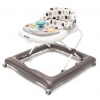 BabyMix Detské chodítko šedo-biely so silikónovými kolieskami BabyMix Detské chodítko šedo-biely so silikónovými kolieskami