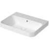 DURAVIT Happy D.2 Plus obdĺžniková umývadlová misa bez otvoru, s prepadom, 600 x 460 mm, biela, 2360600060 DURAVIT Happy D.2 Plus obdĺžniková umývadlová misa bez otvoru, s prepadom, 600 x 460 mm, biela, 2360600060
