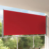 zahrada-XL Zaťahovacia bočná markíza na terasu 160x300 cm, červená 48351 zahrada-XL Zaťahovacia bočná markíza na terasu 160x300 cm, červená 48351