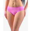 GINA Dámske bokové nohavičky so širokým bokom | 16152P - pink, 34/36 GINA Dámske bokové nohavičky so širokým bokom | 16152P - pink, 34/36