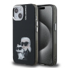 Karl Lagerfeld IML Aquarelle Karl and Choupette zadný kryt pre iPhone 15 Black Karl Lagerfeld IML Aquarelle Karl and Choupette zadný kryt pre iPhone 15 Black