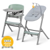KINDERKRAFT SELECT Set jedálenská stolička Livy Olive Green + lehátko Calmee, Premium KINDERKRAFT SELECT Set jedálenská stolička Livy Olive Green + lehátko Calmee, Premium