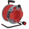 EMOS Bubnový predlžovací kábel 50 m / 1 zásuvka / červená / PVC / 230 V / 1,5 mm2 EMOS Bubnový predlžovací kábel 50 m / 1 zásuvka / červená / PVC / 230 V / 1,5 mm2